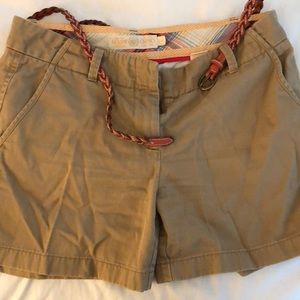 J Crew Women’s Chino Shorts Brown Size 6